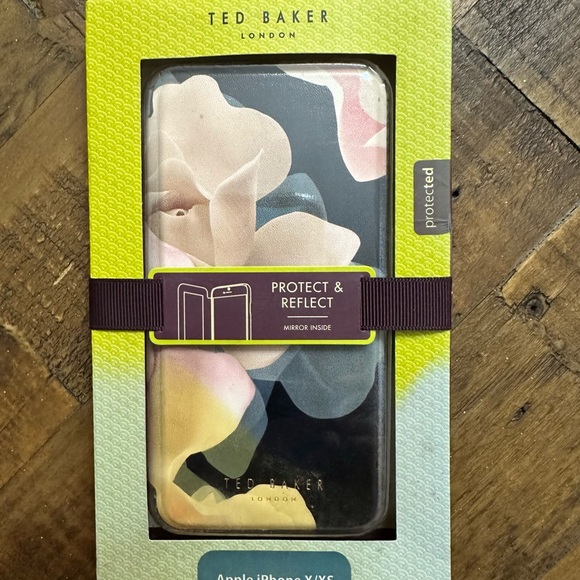 GORGEOUS Ted Baker Mirrored iPhone Case X/XS - Picture 6 of 8